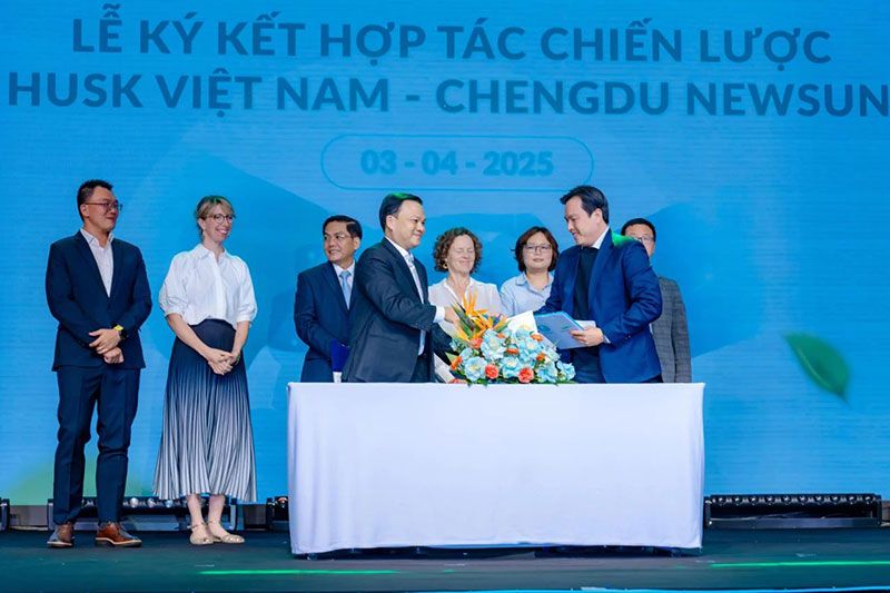 新朝陽與Husk Vietnam達成戰略合作，加速東南亞綠色農業布局